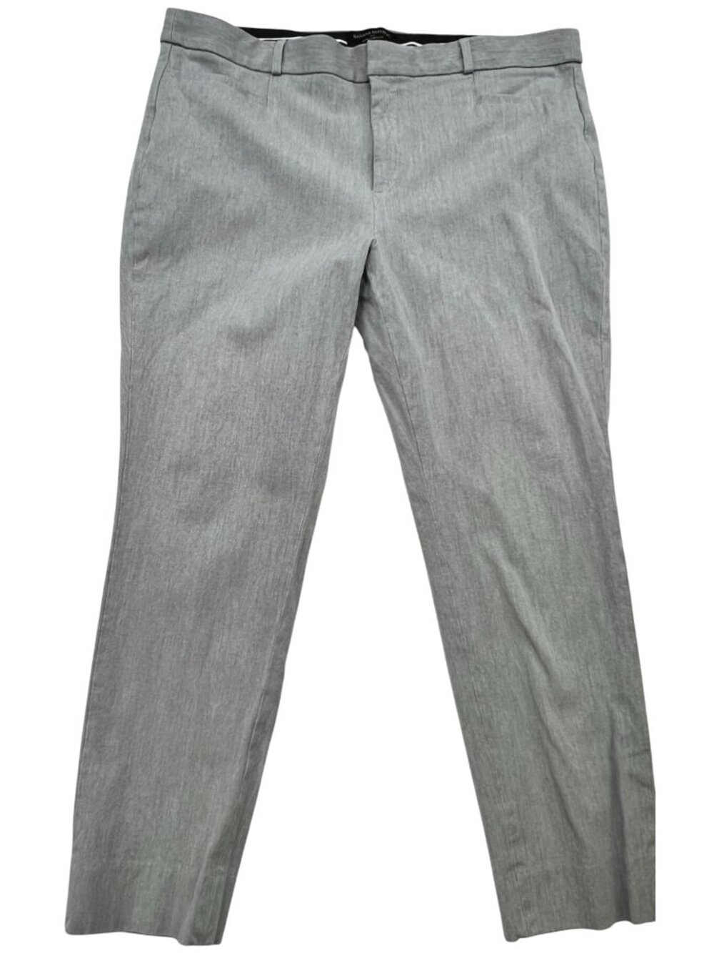 Banana Republic Women's Sloan Curvy Fit Dress Pants Flat Front Size 16 Gray